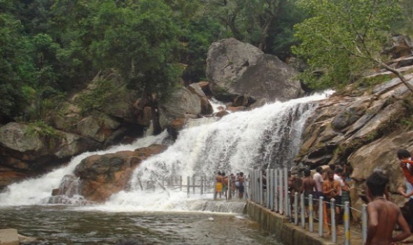 Thirumoorthy Waterfalls